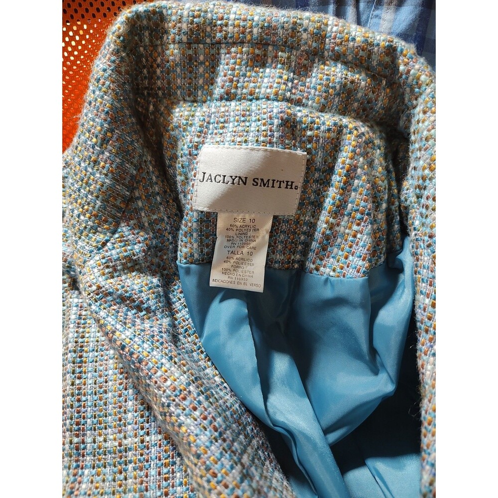 Jaclyn Smith Blue Women's Blazer size 10